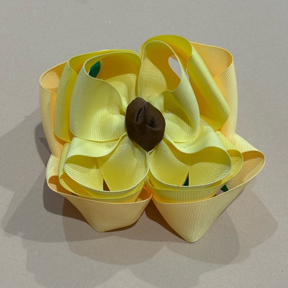 Sunflower Hair Bow